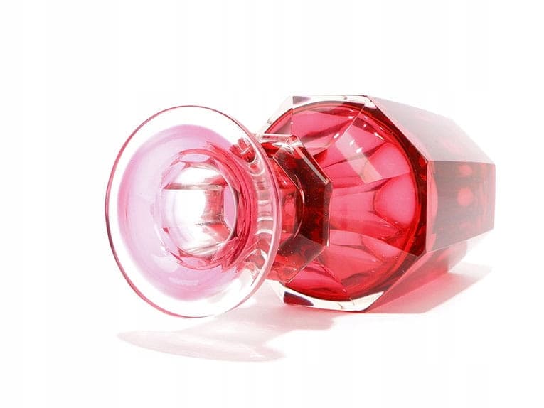 Decanter Biedermeier, ruby, glass, 19th c. - 358870