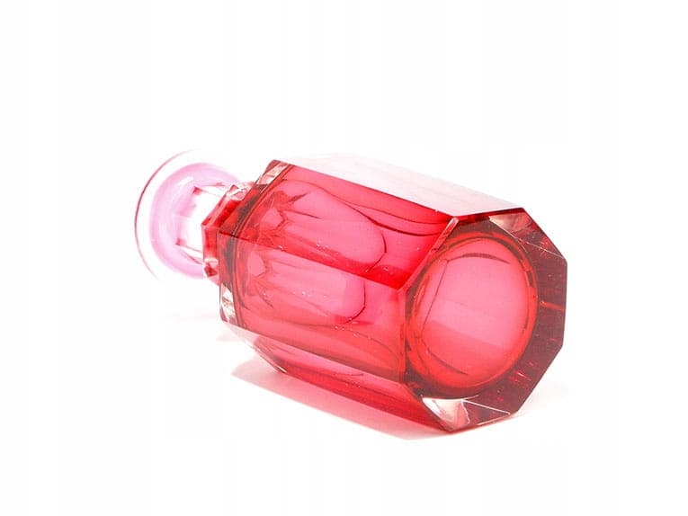 Decanter Biedermeier, ruby, glass, 19th c. - 358871