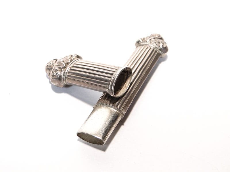 Etui na igły, srebro, Austria, XIX wiek - 358996