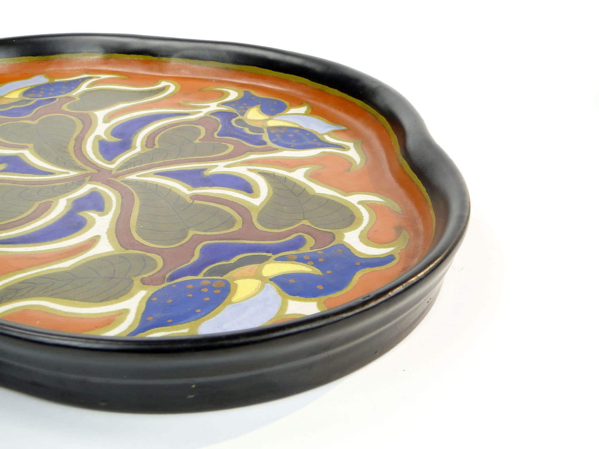 Tray Art & Craft, ceramics, Netherlands, 1920s. - 359019