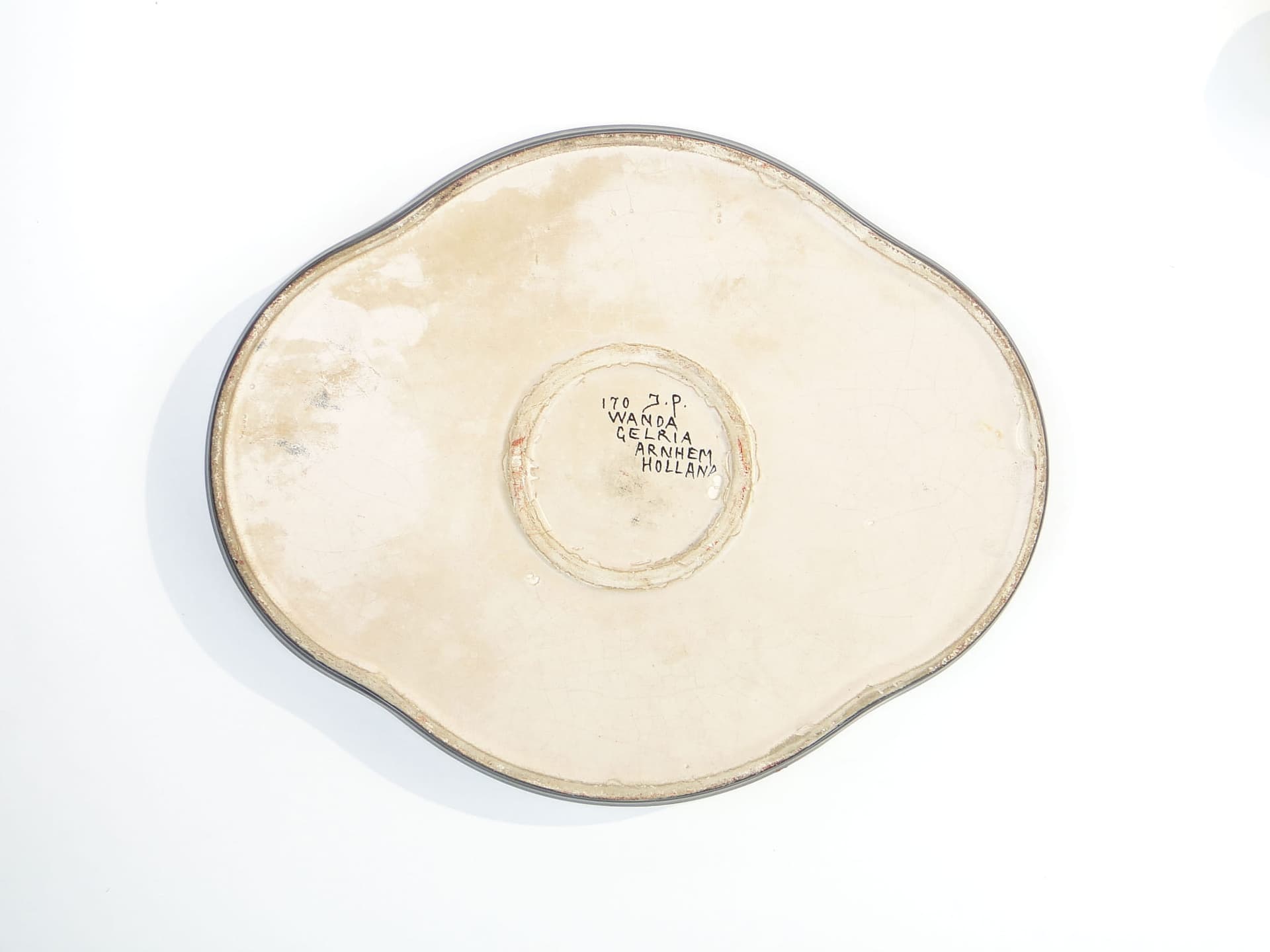 Tray Art & Craft, ceramics, Netherlands, 1920s. - 359016