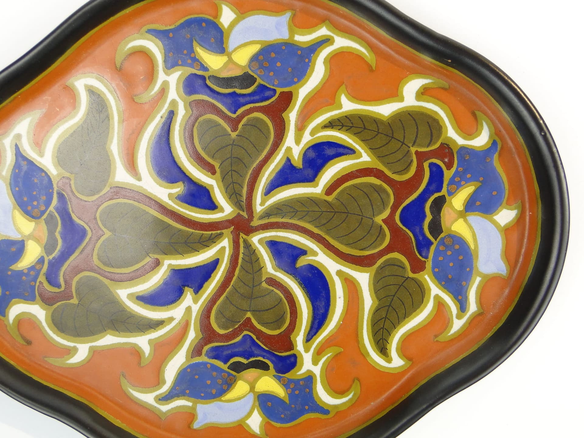 Tray Art & Craft, ceramics, Netherlands, 1920s. - 359027