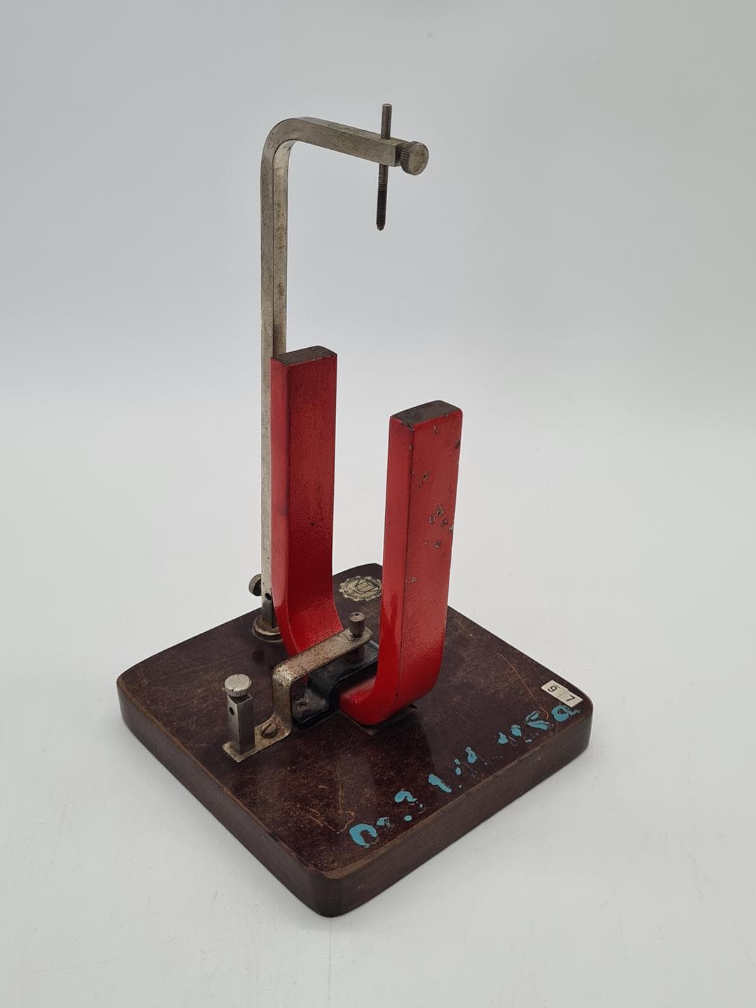 Model dydaktyczny, czerwony bakelit, metal, Polska, lata 70. - 359079