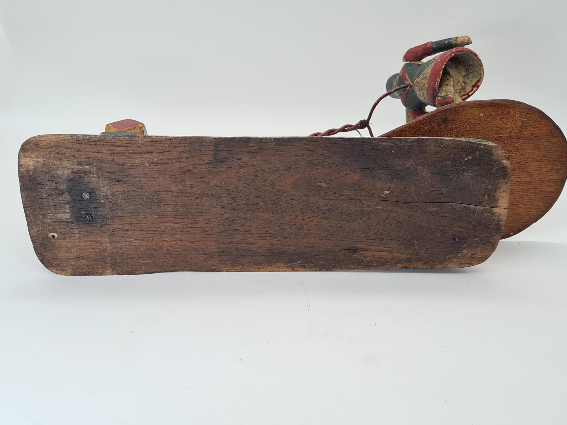 Folk toy, dancing couple, polychrome wood, Central Europe, 1930s. - 359135