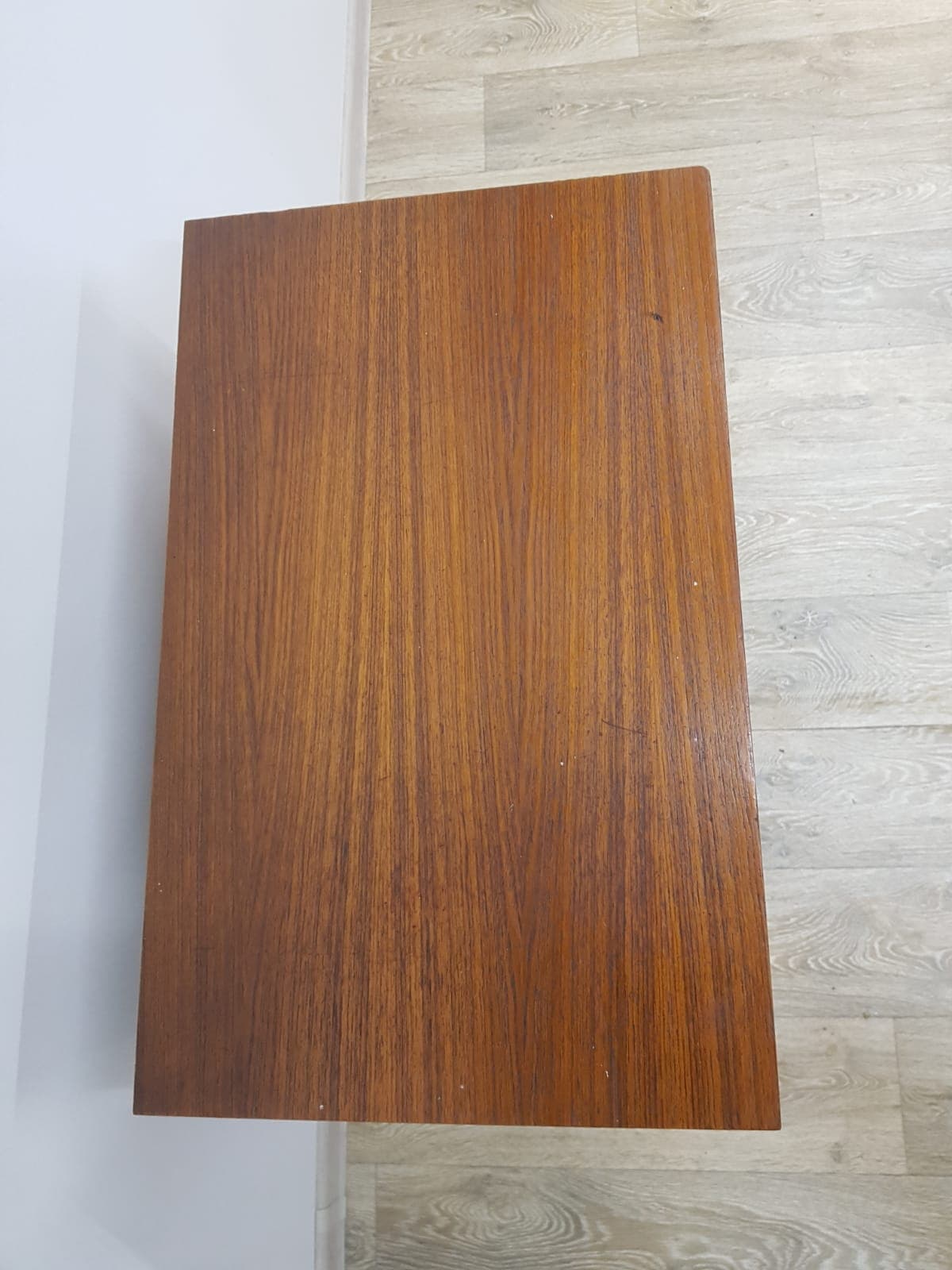 Szafka na buty, teak brązowy, Dania, lata 50. - 359245