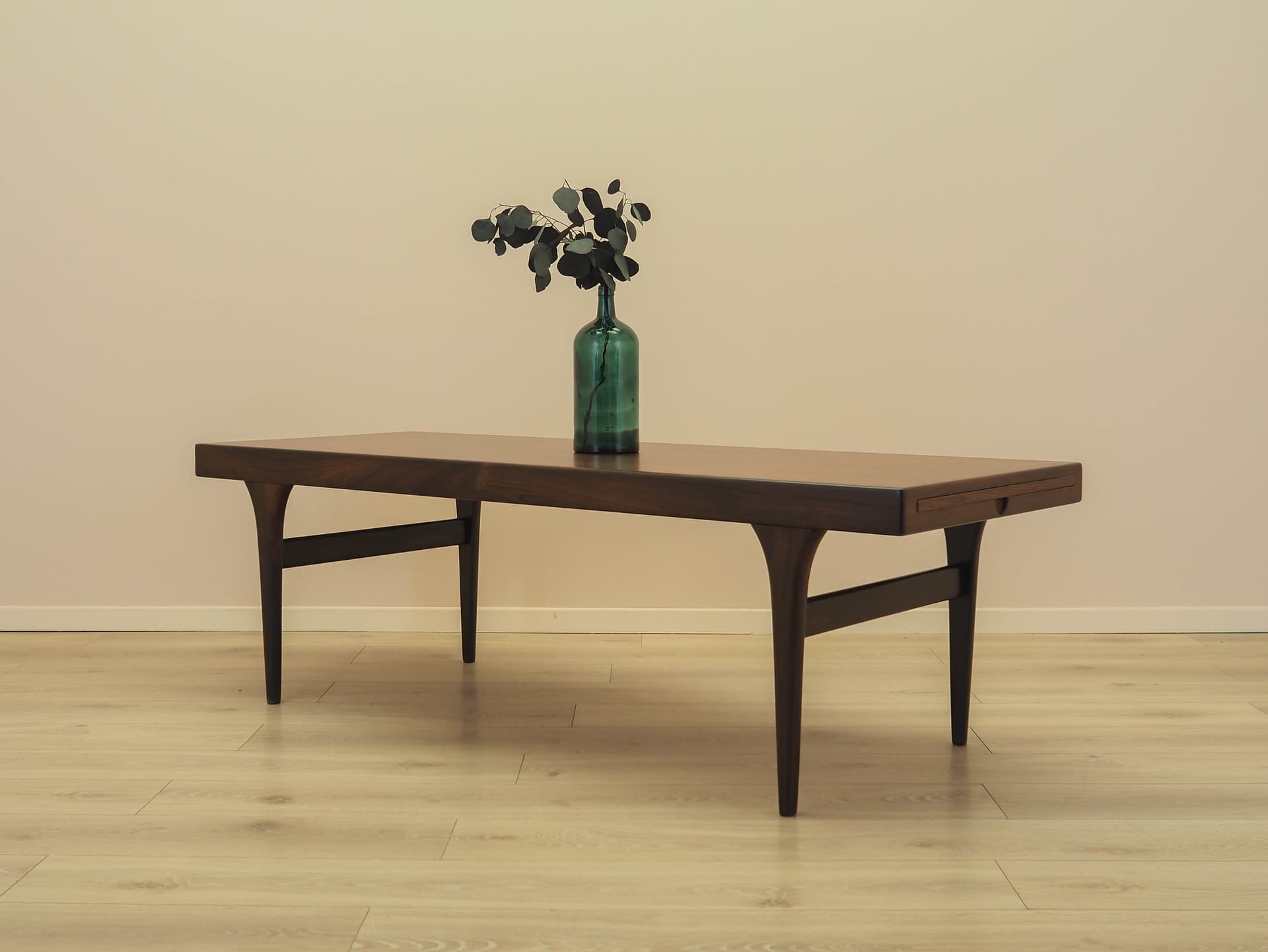 Coffee table, brown rosewood, by J. Andersen, Denmark, 1960s. - 359416