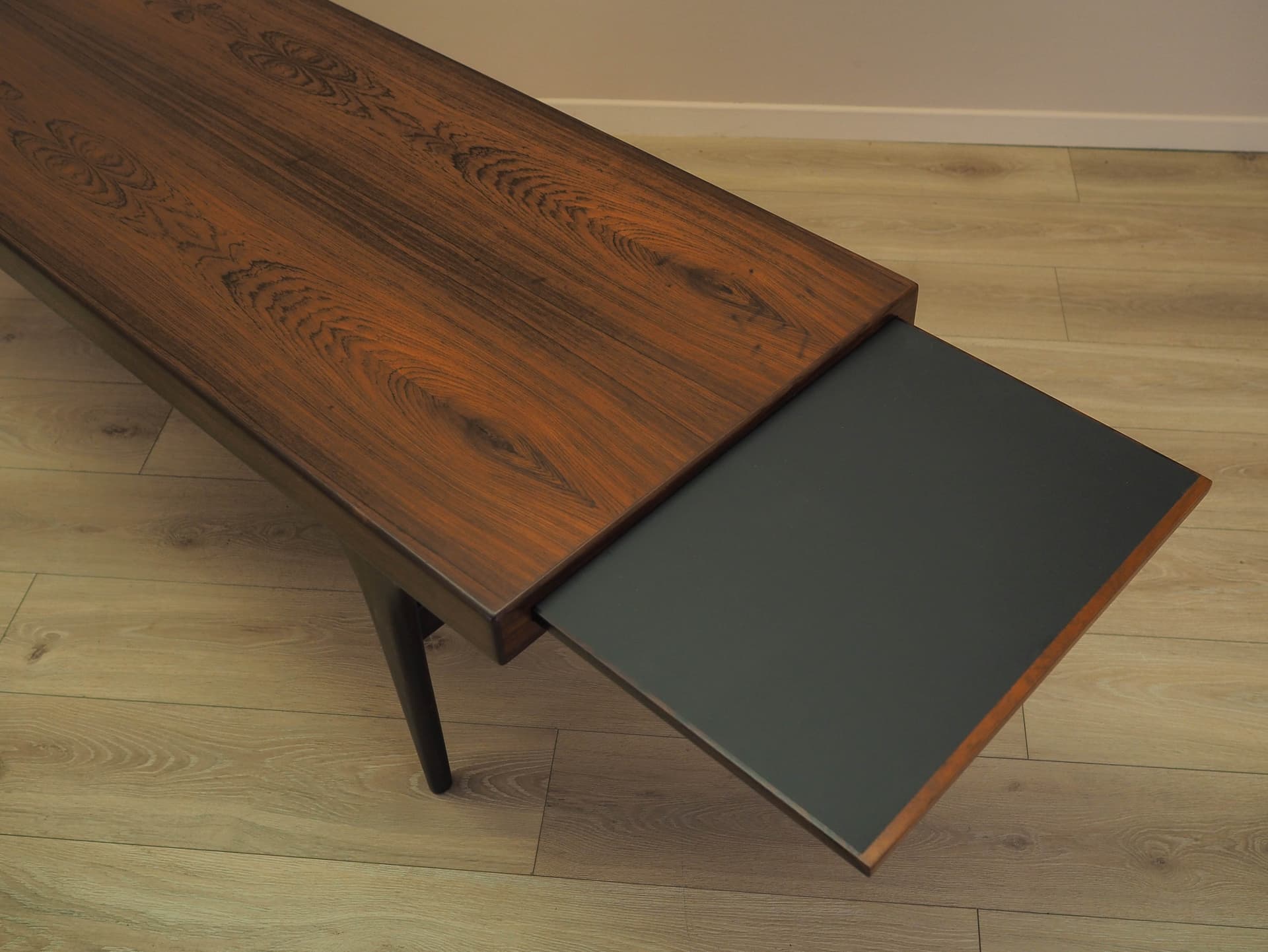 Coffee table, brown rosewood, by J. Andersen, Denmark, 1960s. - 359424