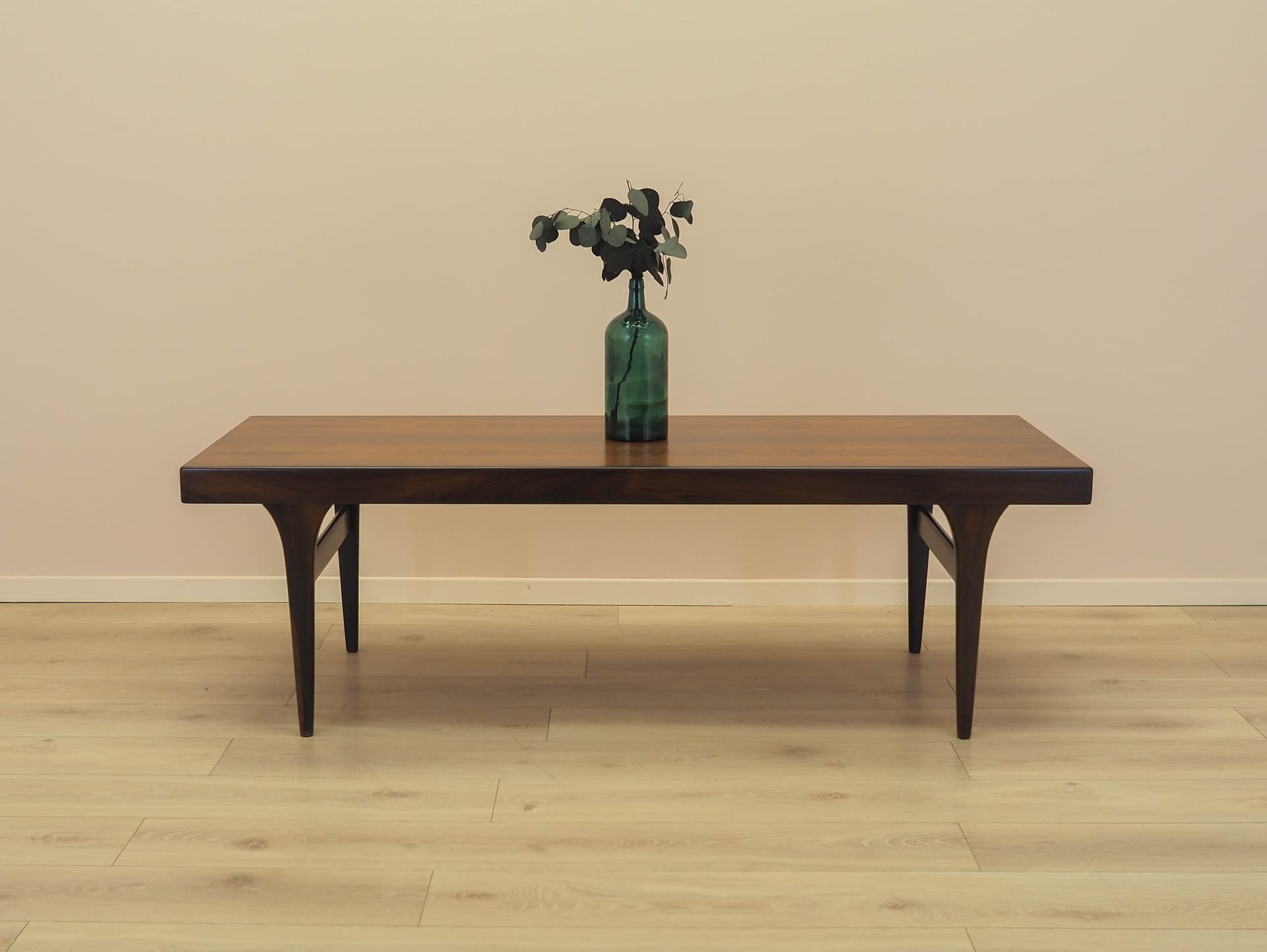 Coffee table, brown rosewood, by J. Andersen, Denmark, 1960s. - 359415