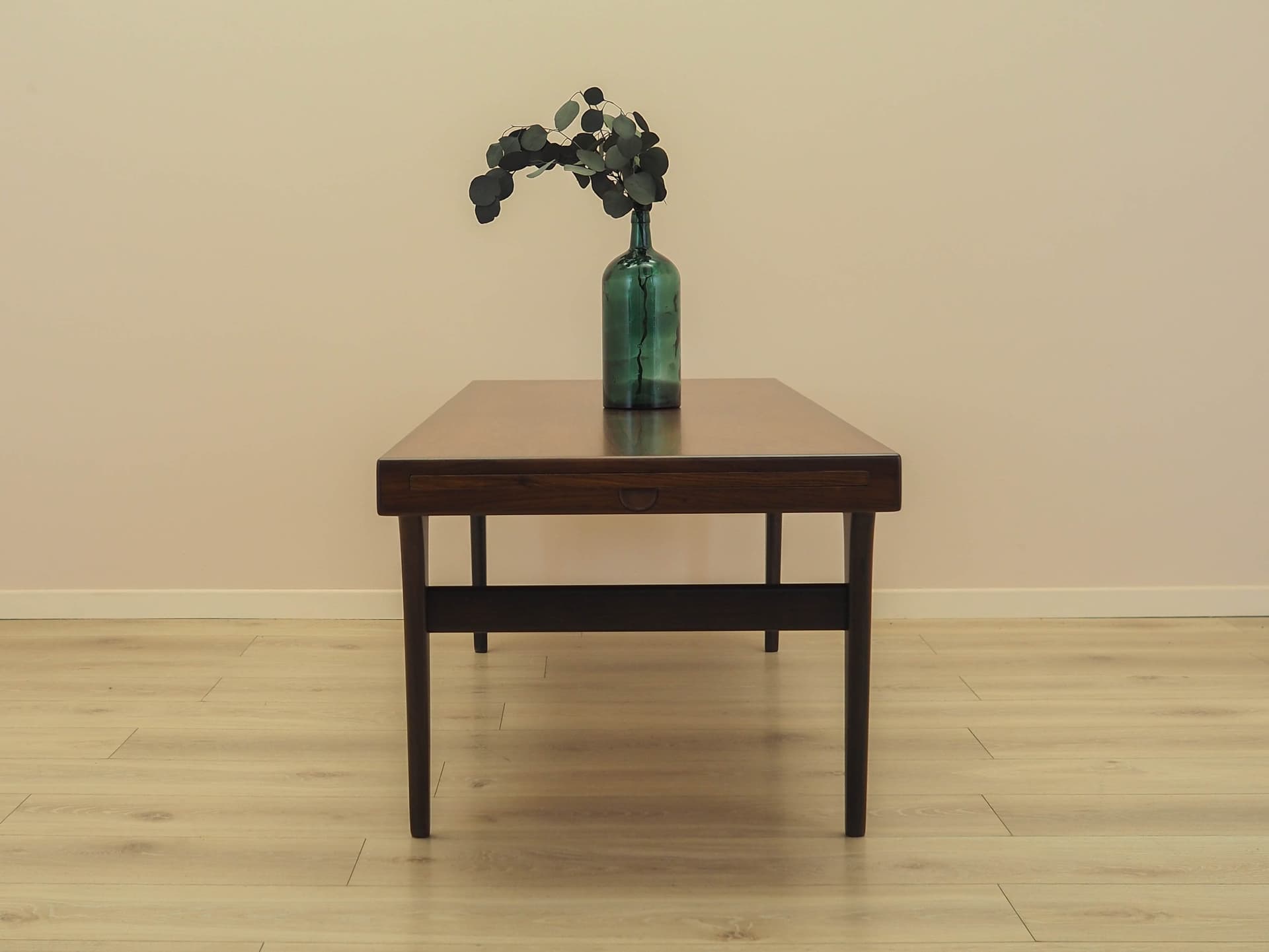 Coffee table, brown rosewood, by J. Andersen, Denmark, 1960s. - 359417