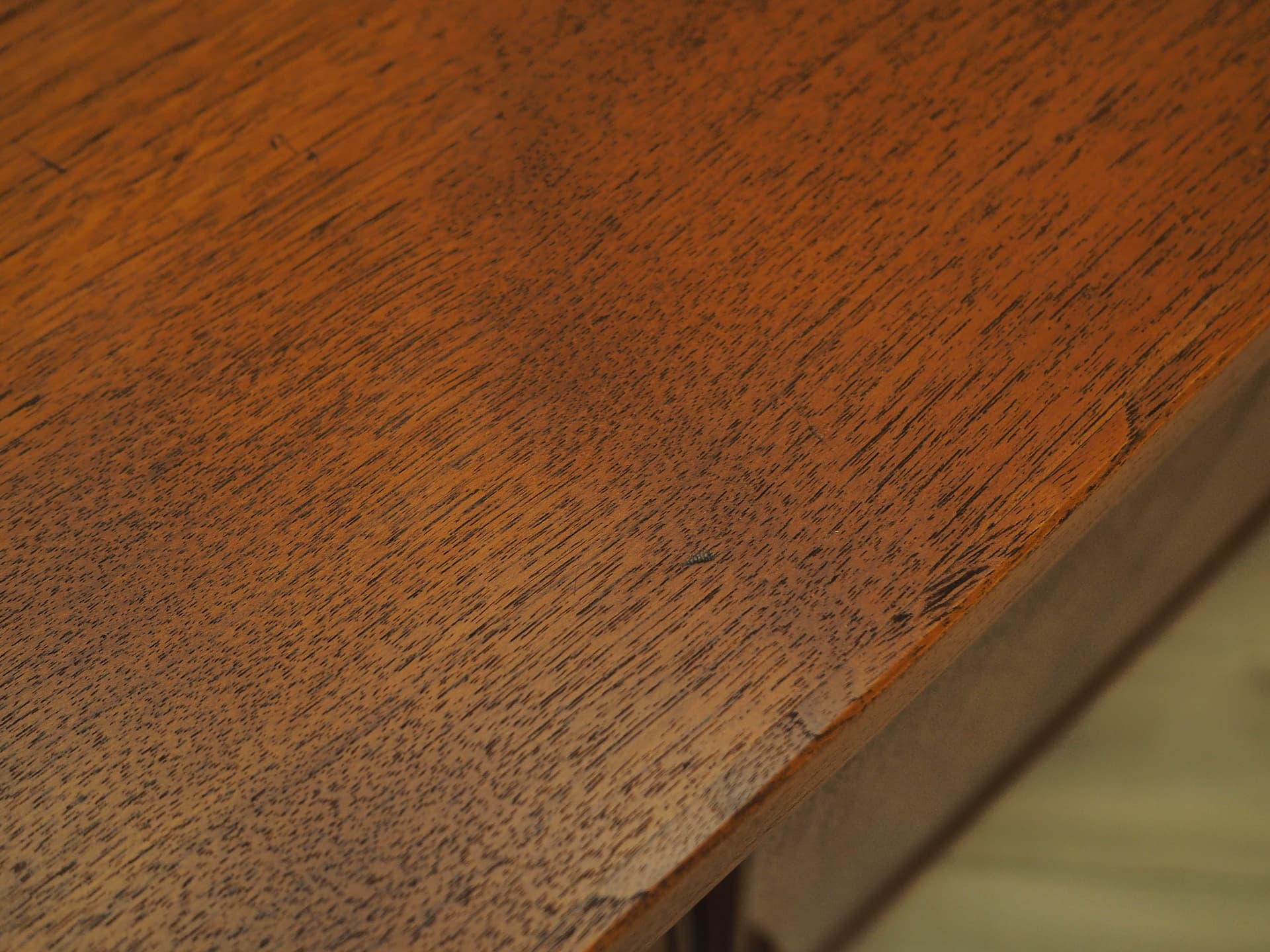 Sideboard, teak brązowy pomarańczowy, Dania, lata 60. - 359439