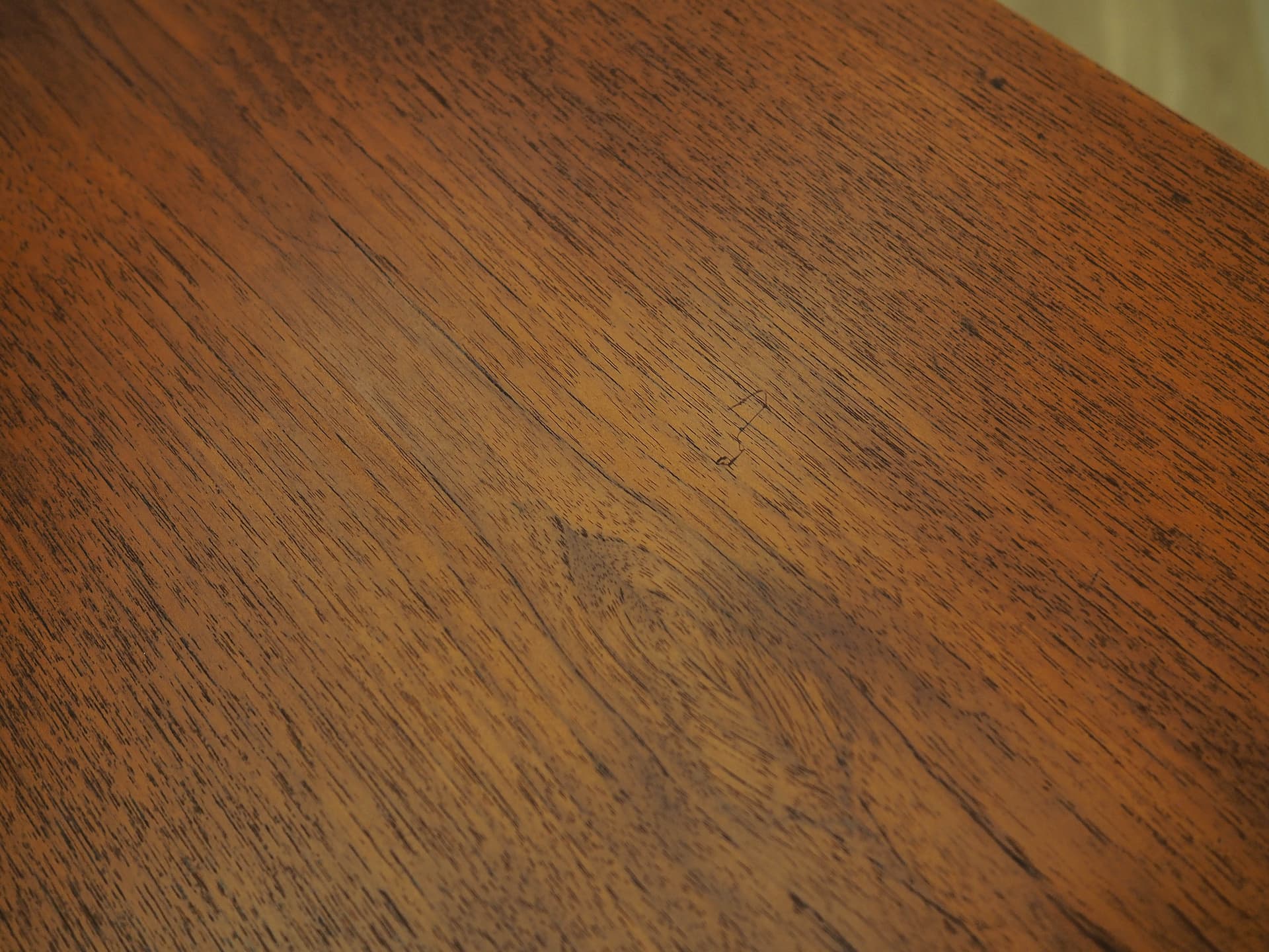 Sideboard, teak brązowy pomarańczowy, Dania, lata 60. - 359441