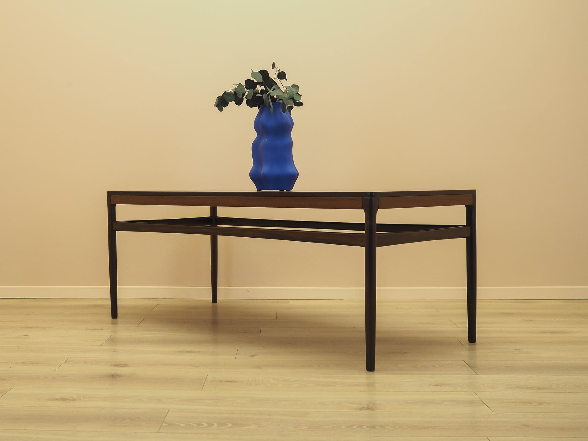 Coffee table, brown rosewood, Denmark, 1970s. - 359444