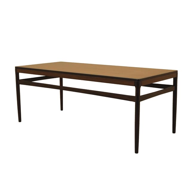 Coffee table, brown rosewood, Denmark, 1970s. - DIMENSION