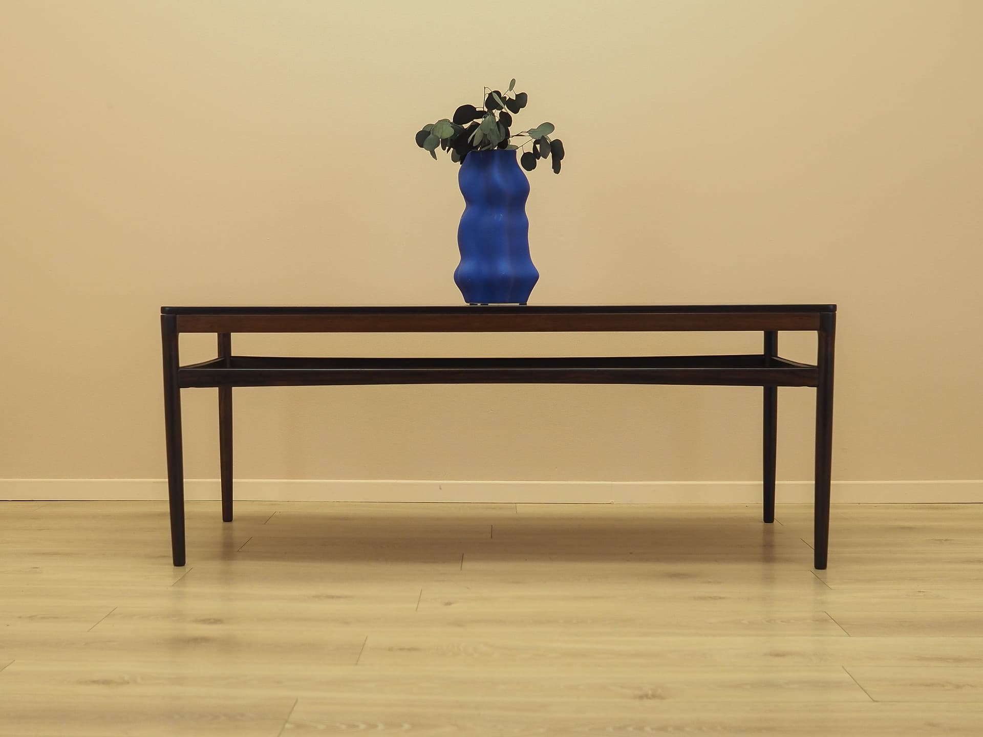 Coffee table, brown rosewood, Denmark, 1970s. - 359443