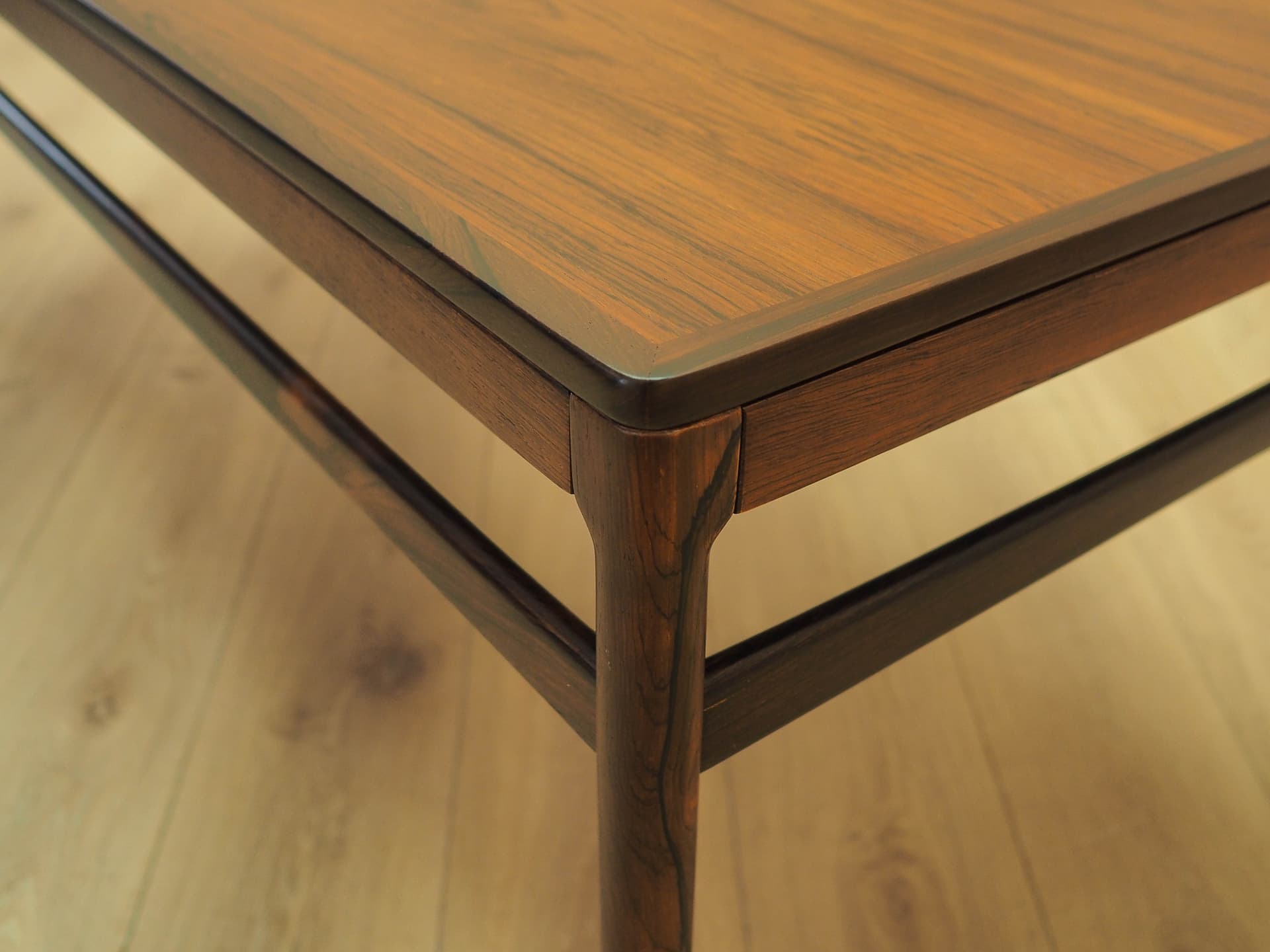 Coffee table, brown rosewood, Denmark, 1970s. - 359451