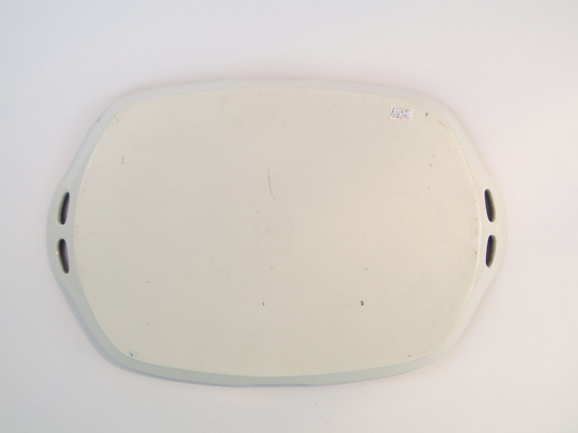 Art Deco porcelain tray, white cobalt gold, gilded porcelain, Czech Republic, 1920s - 359895