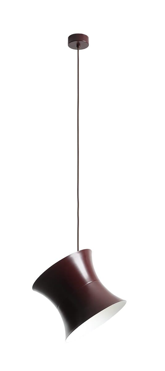 Lampa wisząca retro Kibo brązowa, proj. N. Szpunar, Artera