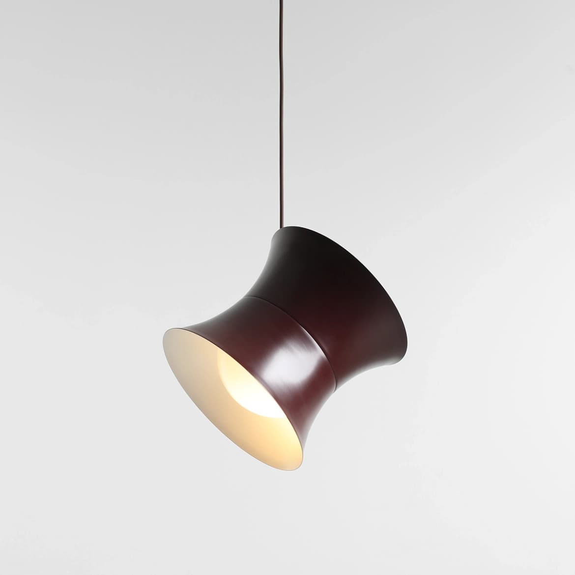 Lampa wisząca retro Kibo brązowa, proj. N. Szpunar, Artera - 360539