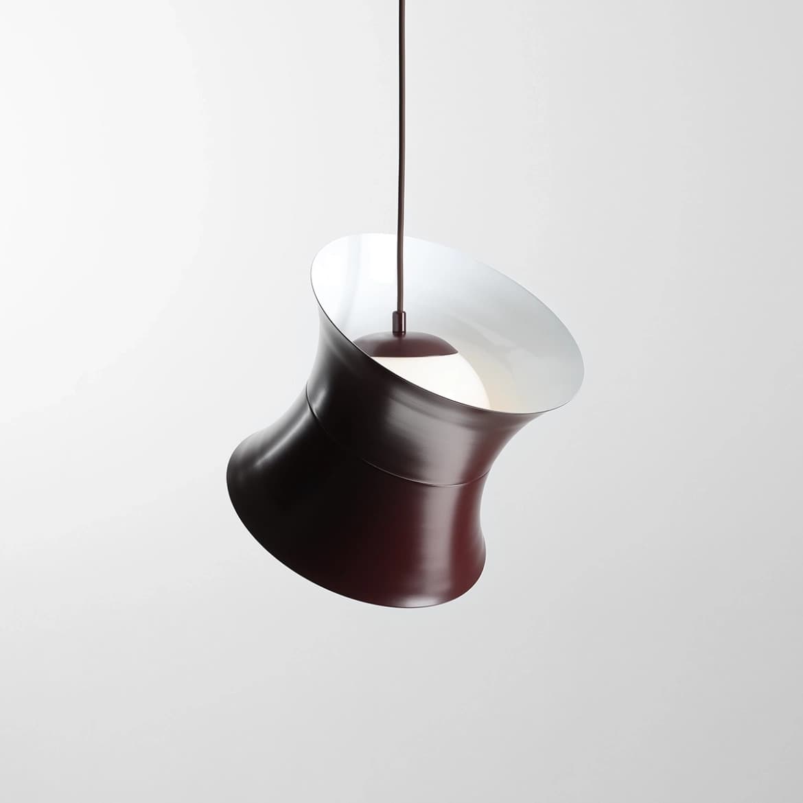 Lampa wisząca retro Kibo brązowa, proj. N. Szpunar, Artera - 360543