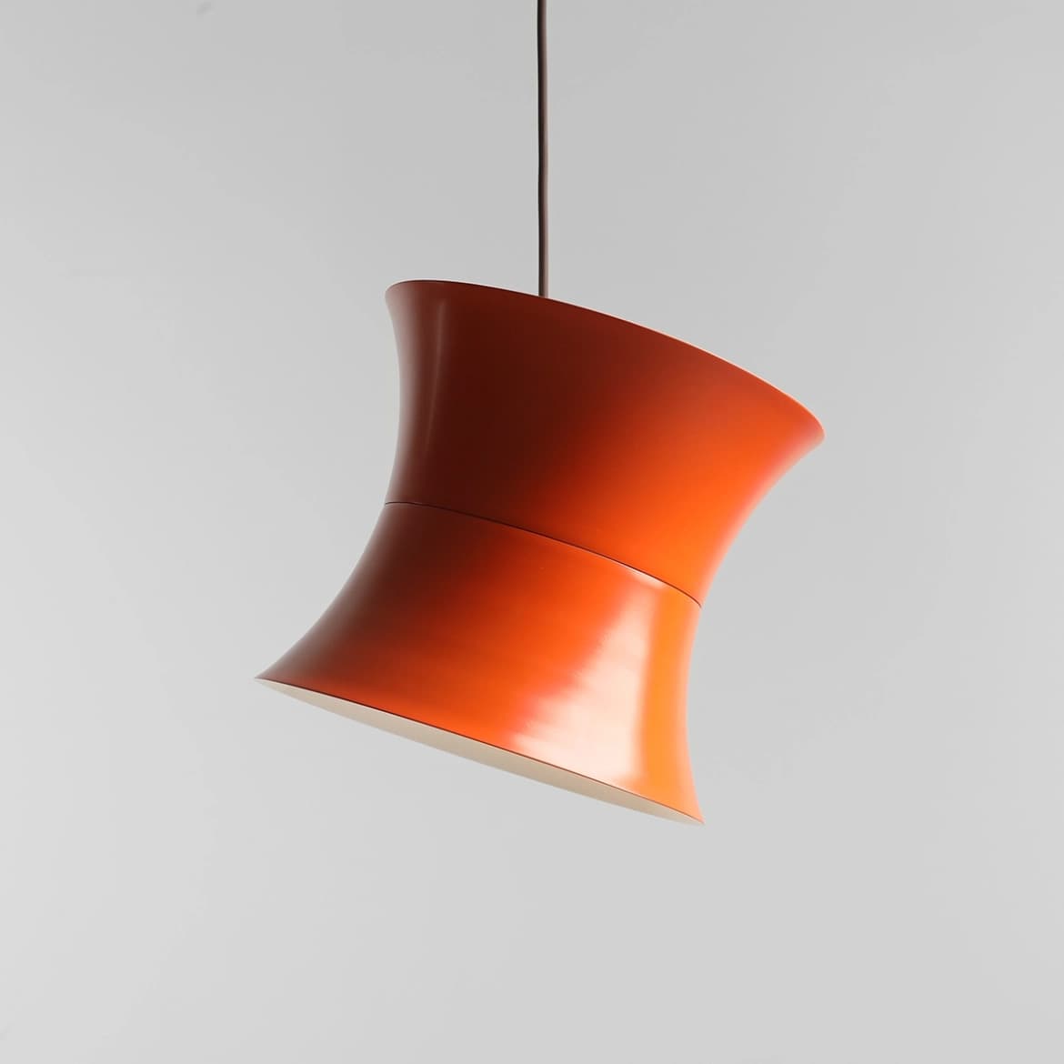 Lampa wisząca retro Kibo pomarańczowa, proj. N. Szpunar, Artera - 360582