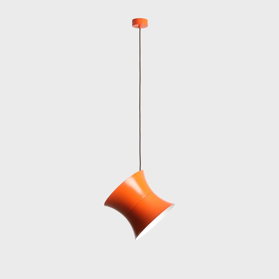 Lampa wisząca retro Kibo pomarańczowa, proj. N. Szpunar, Artera - 360578