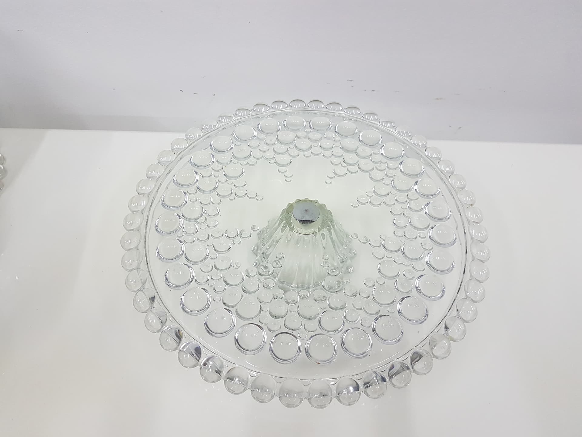 Twelve-piece set Bolero Bubble, transparent crystal glass, Walther Glas, Germany, 1970s - 360602