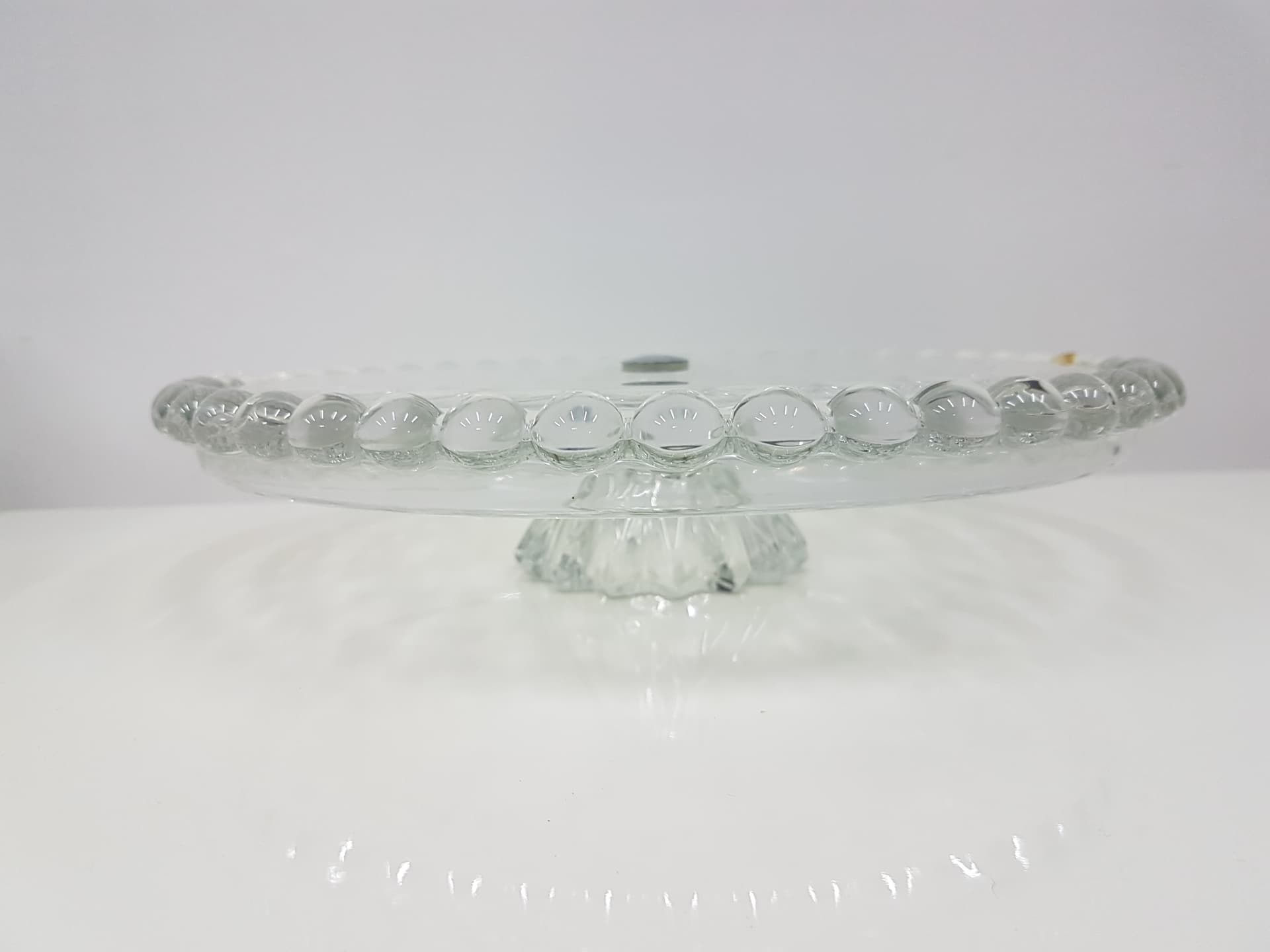 Twelve-piece set Bolero Bubble, transparent crystal glass, Walther Glas, Germany, 1970s - 360606