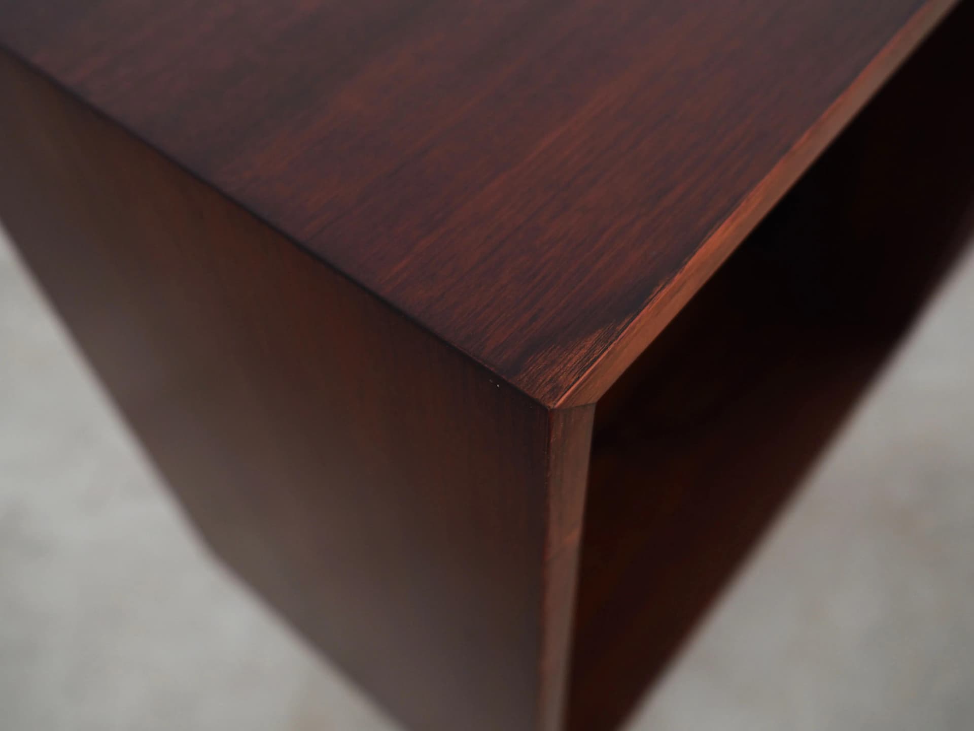 Regał, mahoń ciemny, Bramin, Dania, lata 70. - 26557