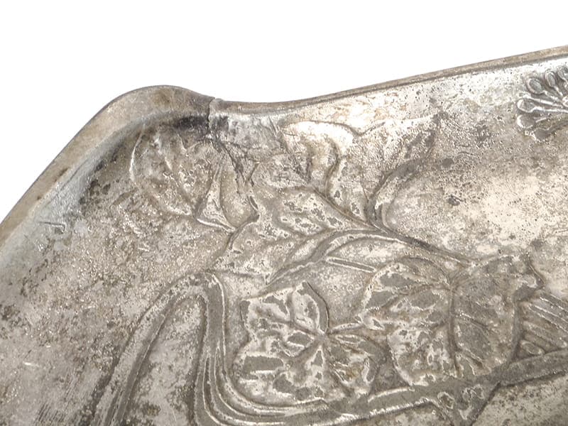 Art Nouveau Tray, matte silver, WMF, France, early 20th c. - 360919