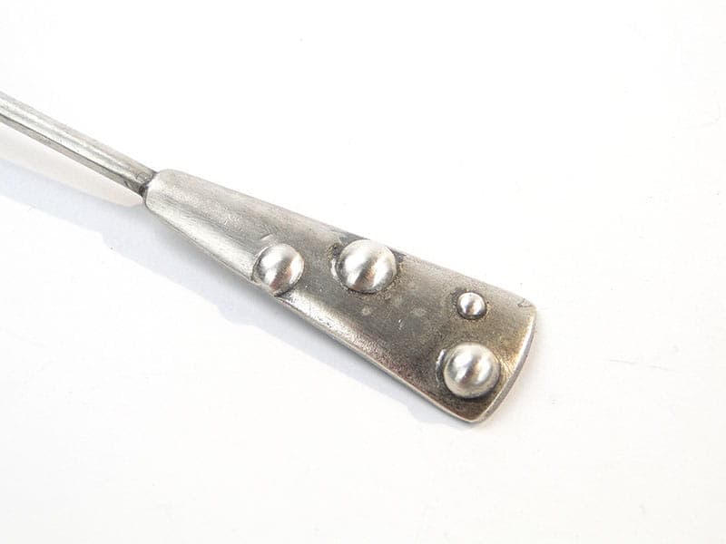 Sugar spoon Krople Rosy, silver silver, Rytosztuka, Poland, 1960s. - 361002