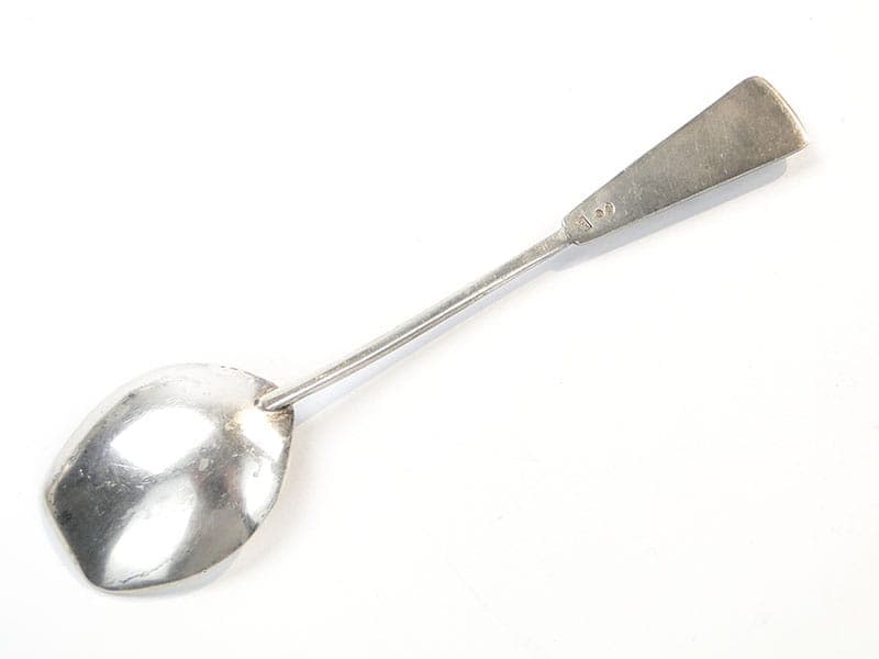 Sugar spoon Krople Rosy, silver silver, Rytosztuka, Poland, 1960s. - 360996