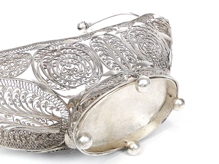 Jardiniere Basket, silver, Grodno, 19th century - 361115