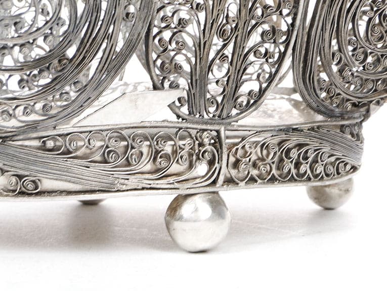 Jardiniere Basket, silver, Grodno, 19th century - 361111