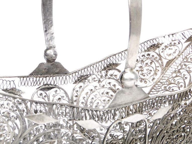 Jardiniere Basket, silver, Grodno, 19th century - 361109