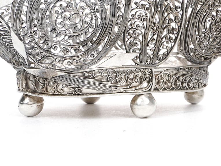Jardiniere Basket, silver, Grodno, 19th century - 361105