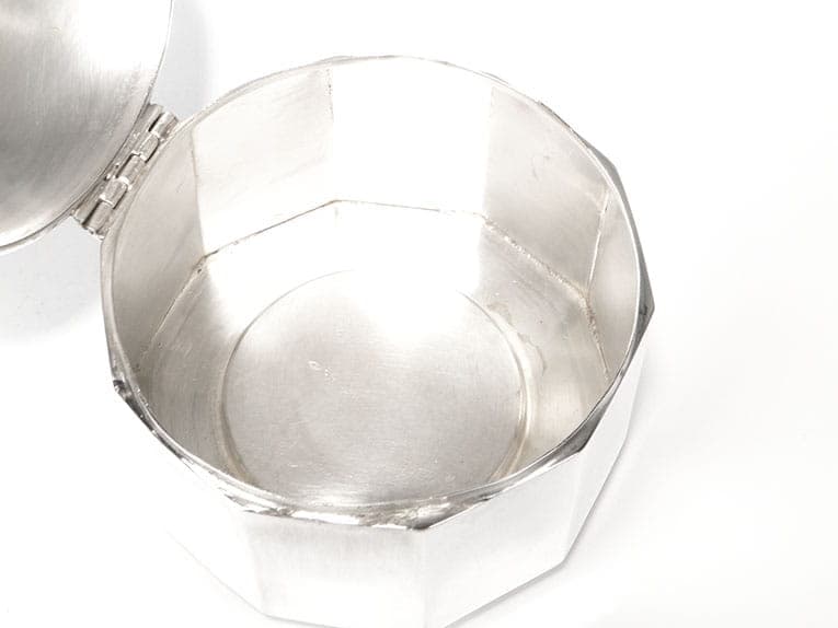 Sugar Bowl Art Deco, silver, Poland, 1930s - 361230