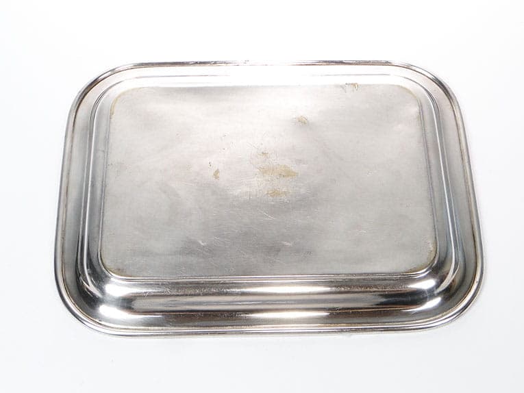 Guilloché tray, silver brass, Plewkiewicz, Poland, 19th century - 361269