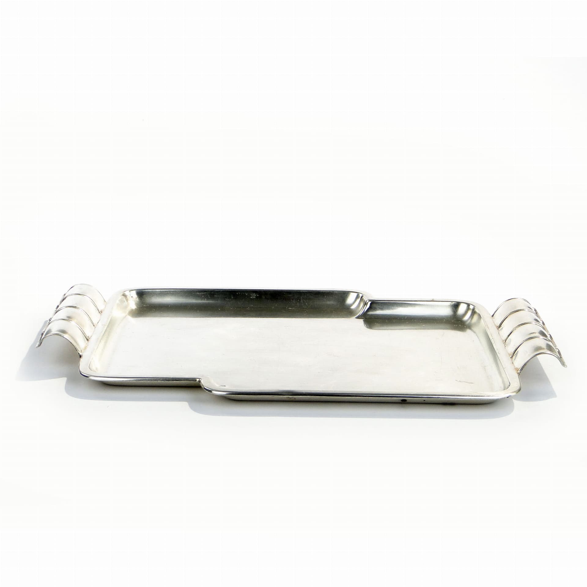 Tray Art Deco, silver, brass, Sandrik, Slovakia, 1920s - 361323