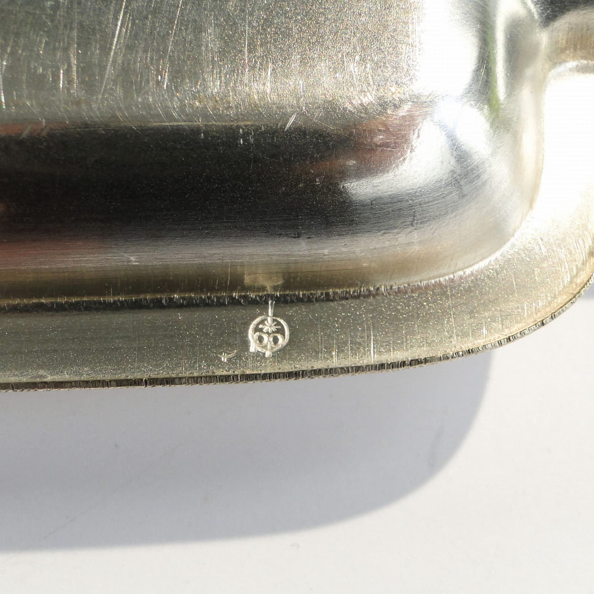 Tray Art Deco, silver, brass, Sandrik, Slovakia, 1920s - 361324