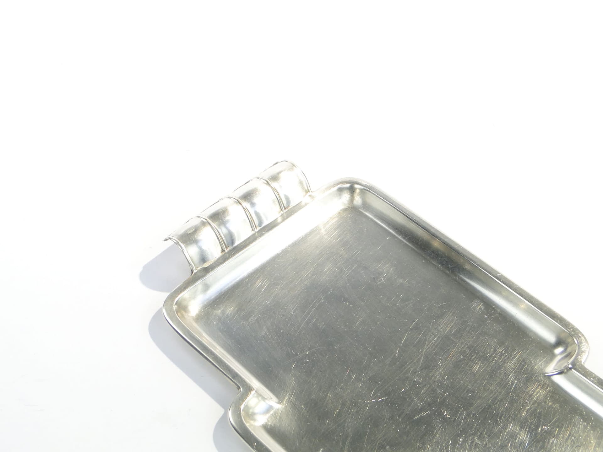 Tray Art Deco, silver, brass, Sandrik, Slovakia, 1920s - 361320