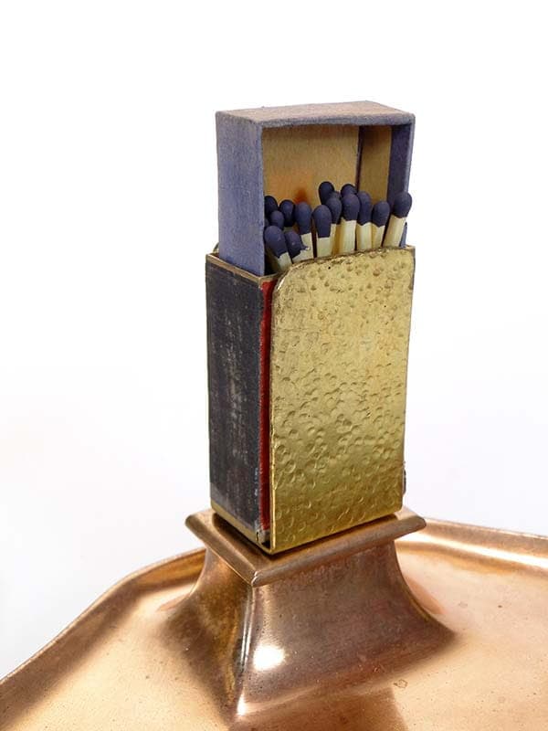 Desk Tray with Lizard, brown bronze, gold brass, Austria, 19th century - 361351