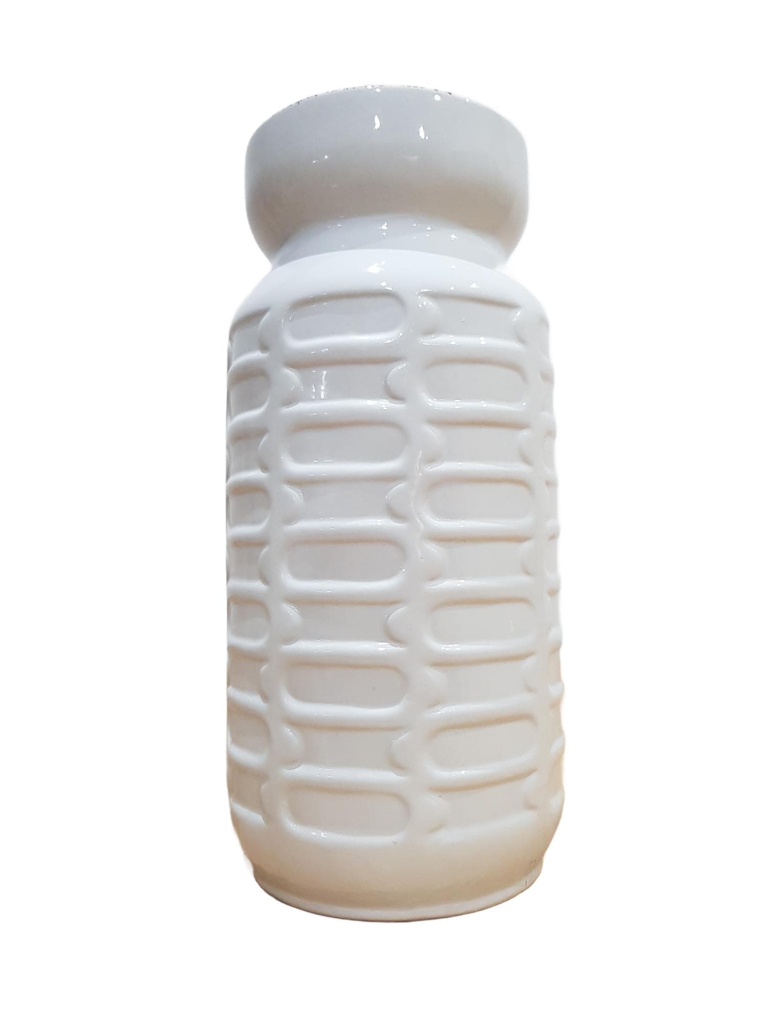 Vase Space Age, white, ceramic, Germany, 1970s - 361845