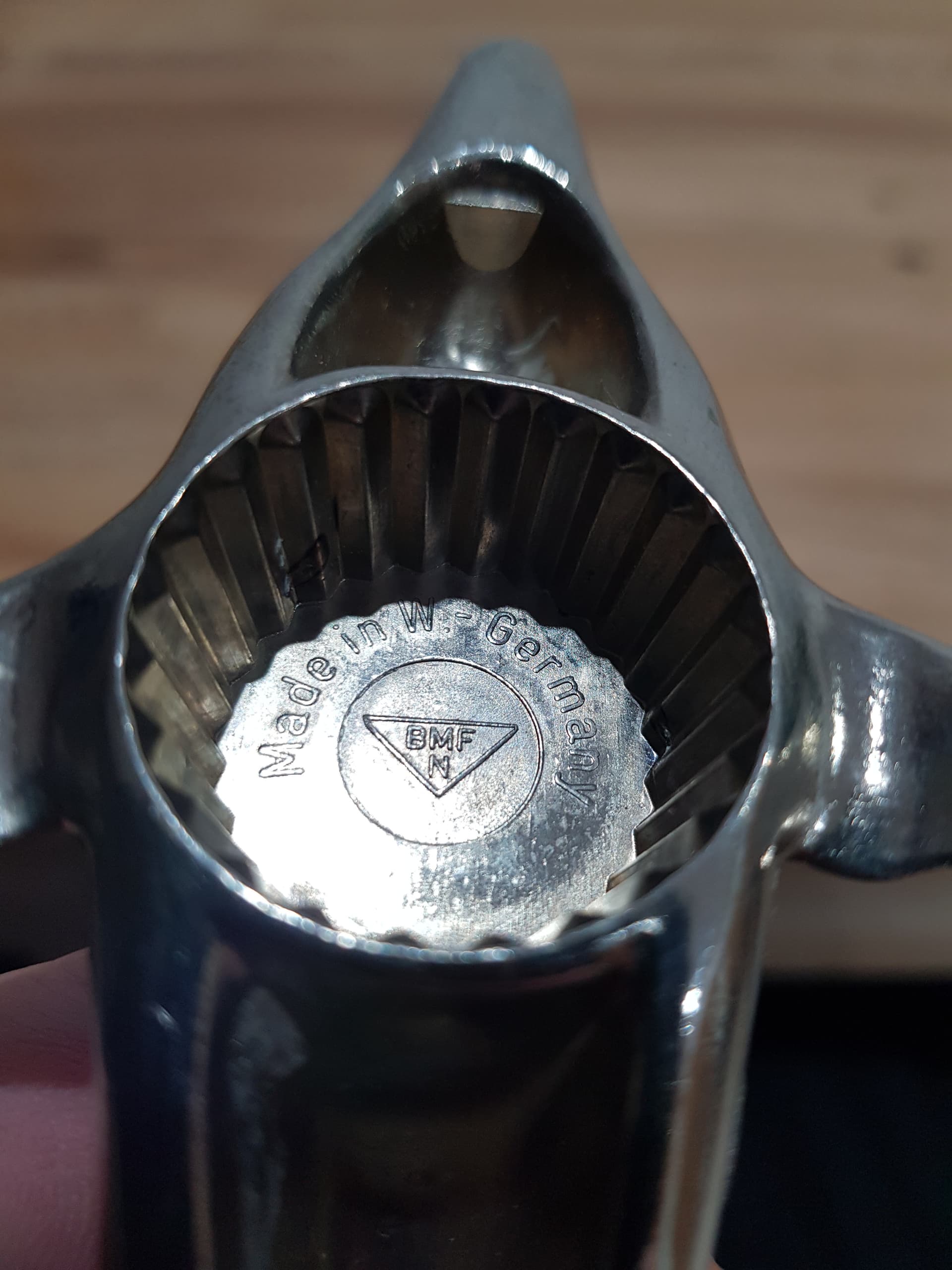 Bottle Opener Dolphin, silver brass, BMF, Germany, 1970s - 361630