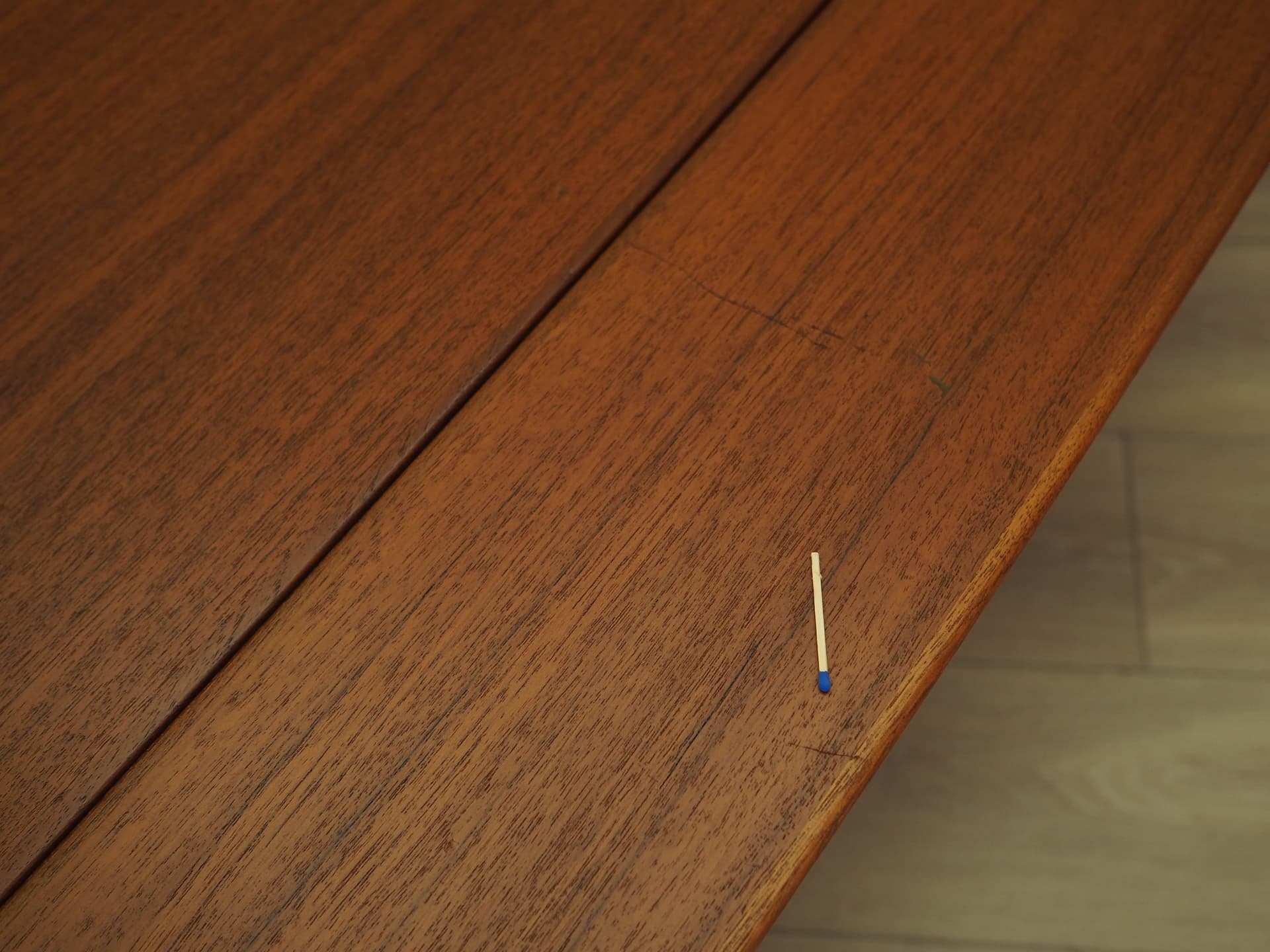 Coffee table, brown teak, Denmark, 1960s. - 362163