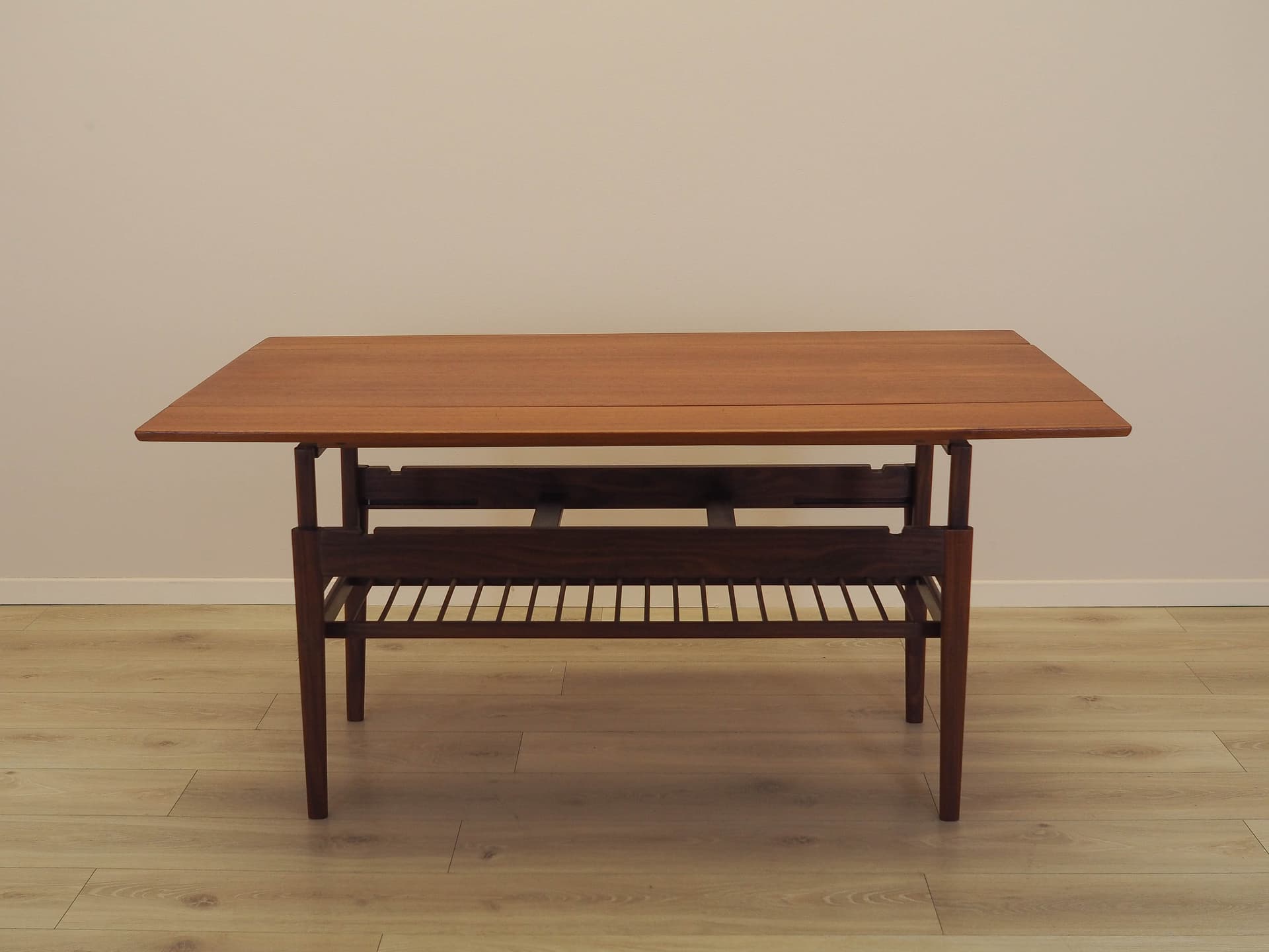Coffee table, brown teak, Denmark, 1960s. - 362169