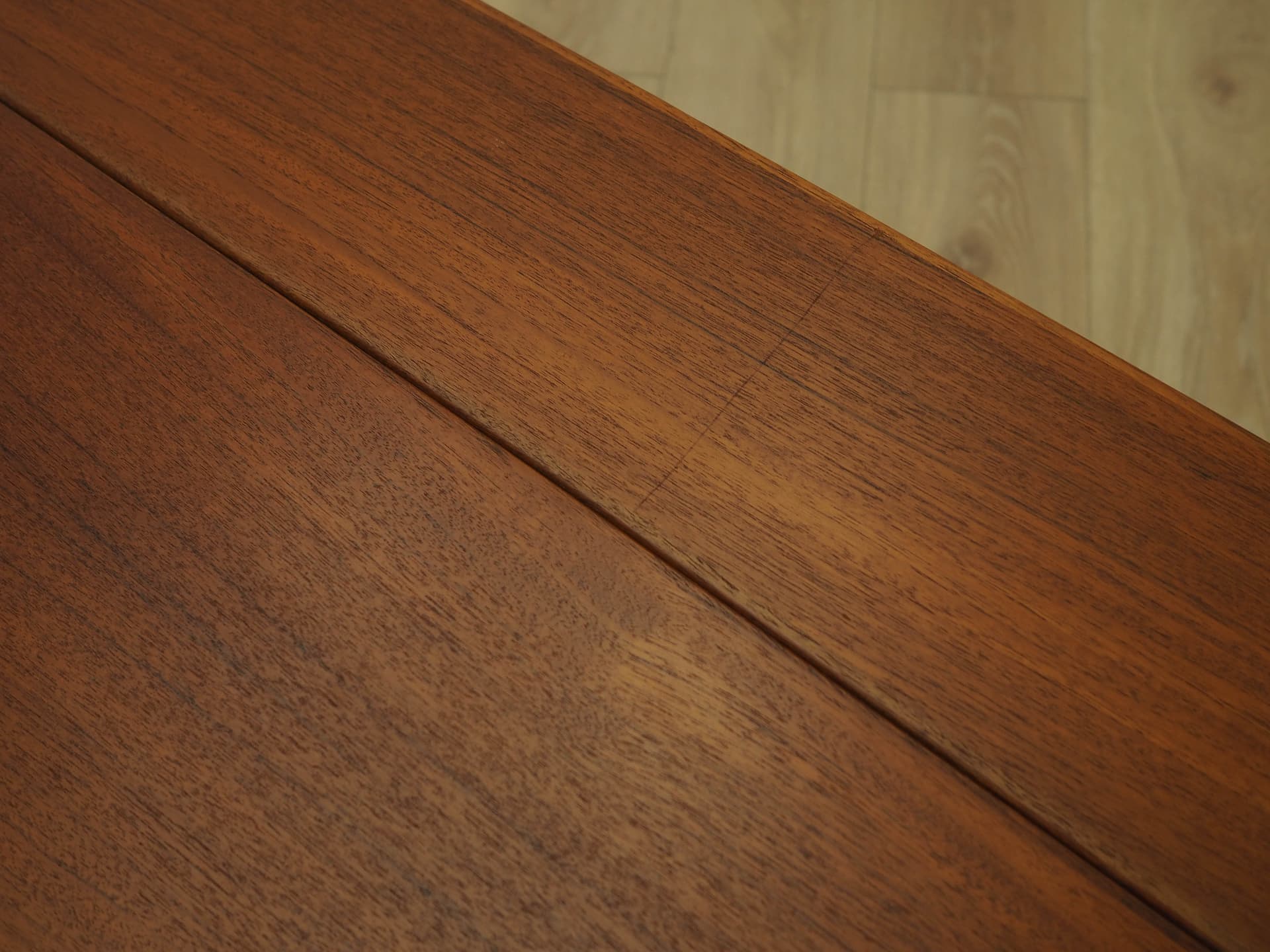 Coffee table, brown teak, Denmark, 1960s. - 362168