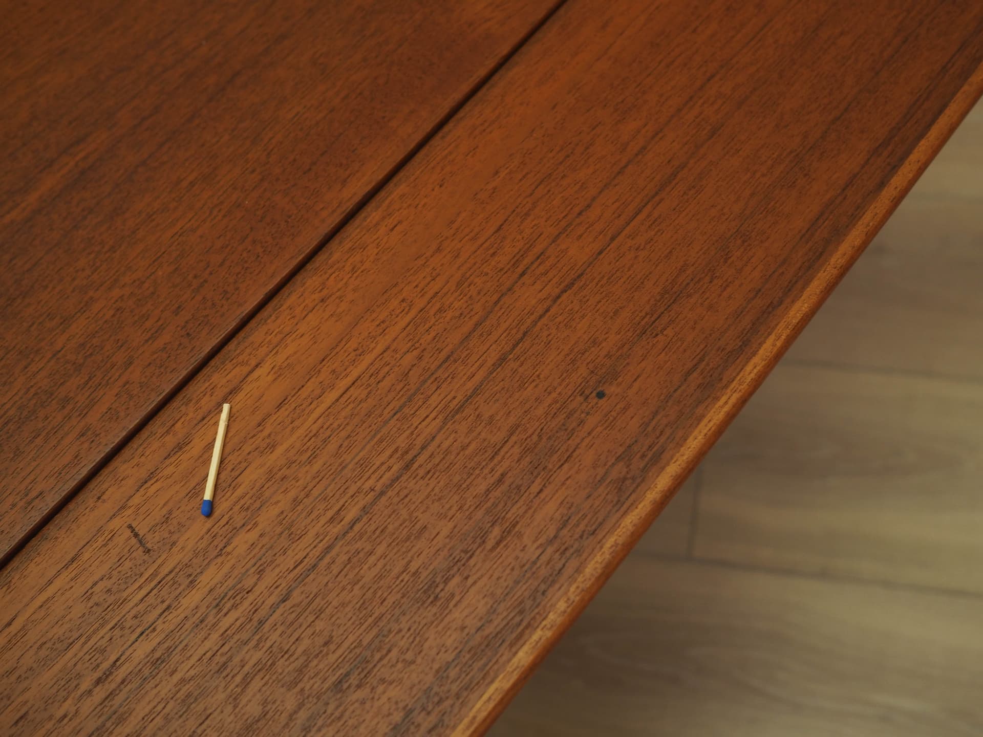Coffee table, brown teak, Denmark, 1960s. - 362165