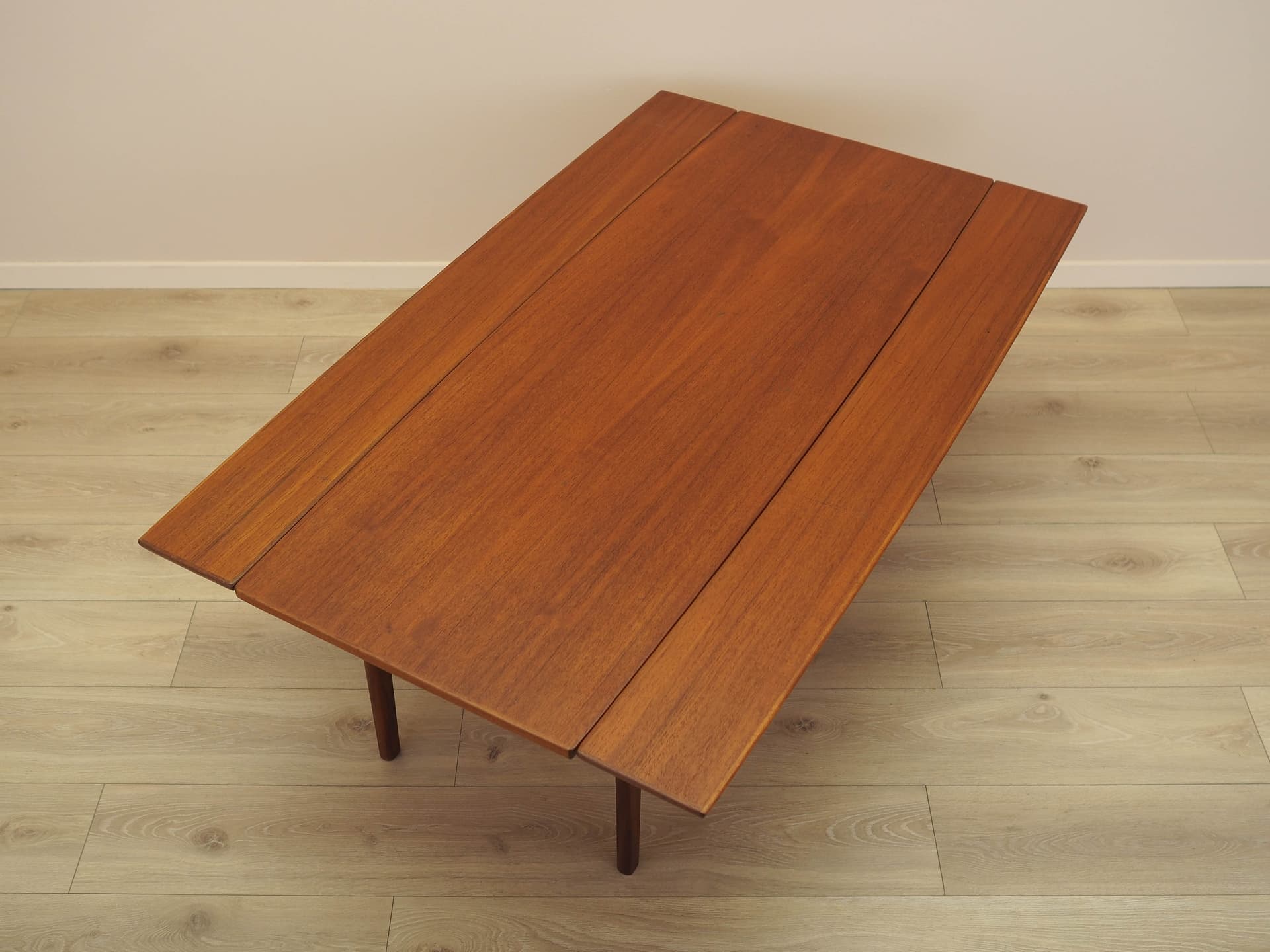 Coffee table, brown teak, Denmark, 1960s. - 362162