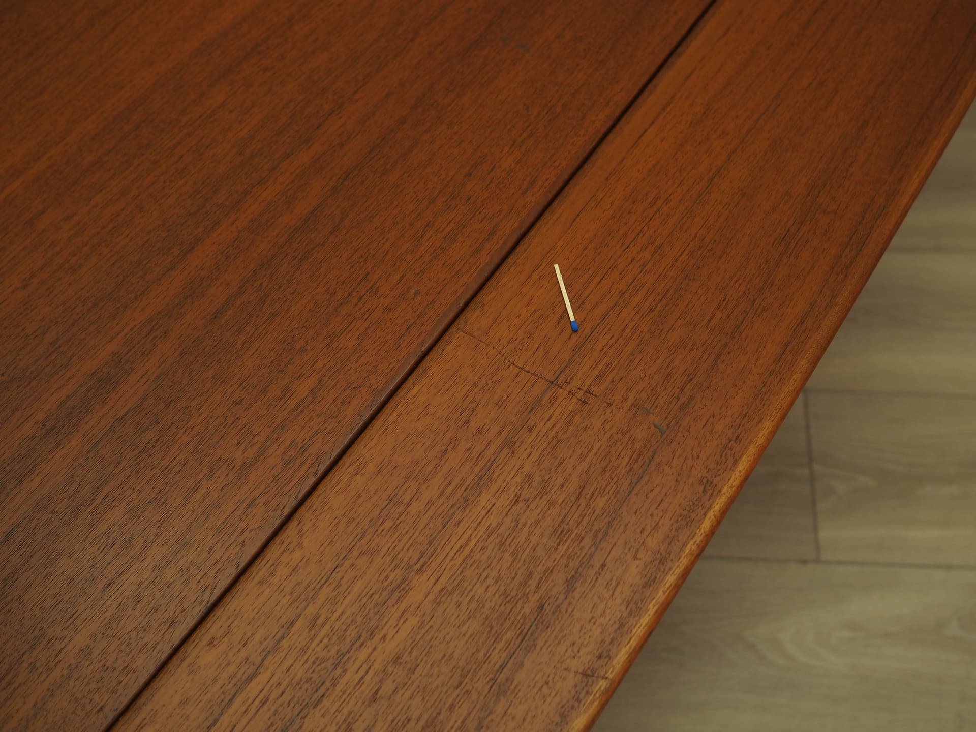 Coffee table, brown teak, Denmark, 1960s. - 362164