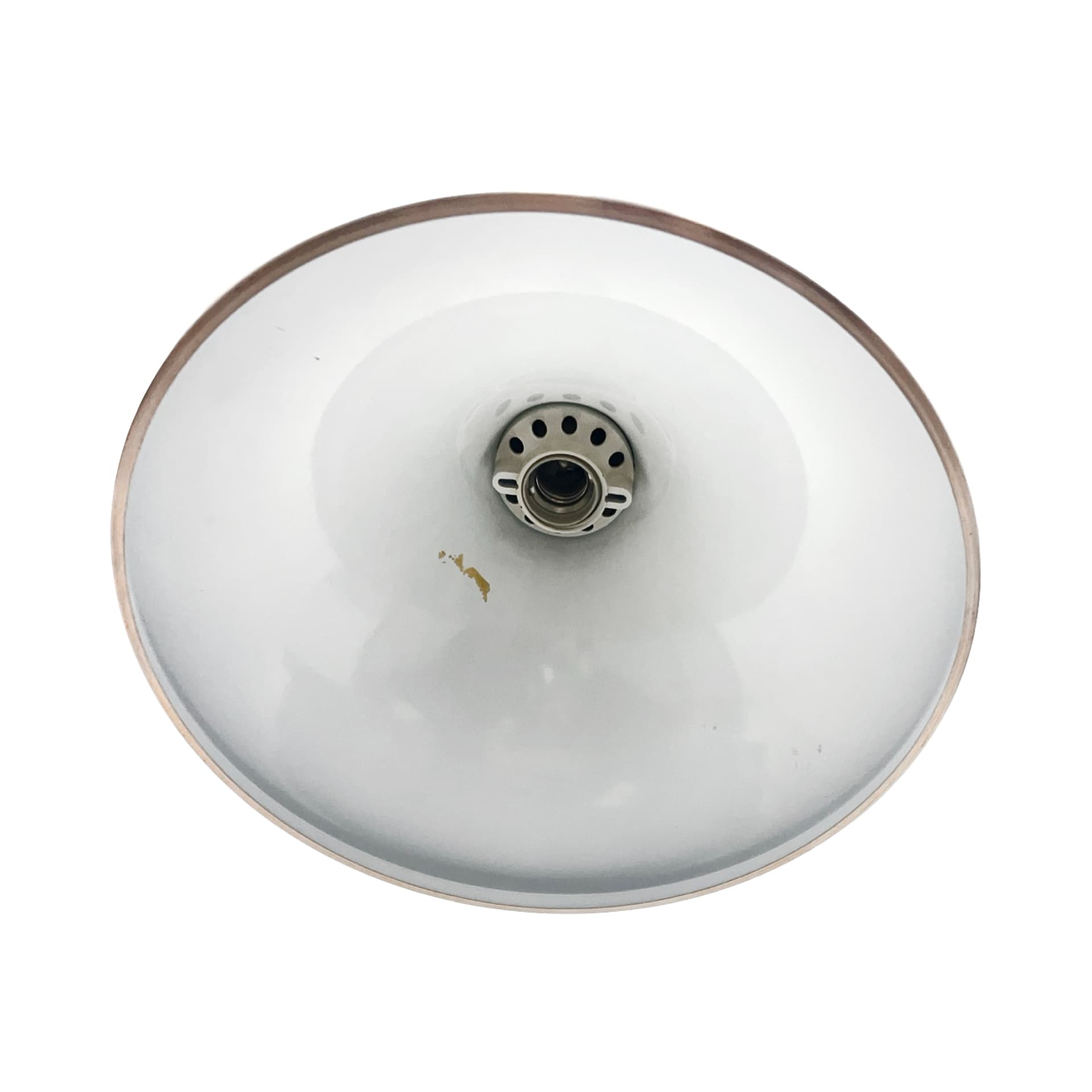 Pendant lamp Semi, copper, by R. Krüger, Staff Leuchten, Germany, 1970s. - 362232